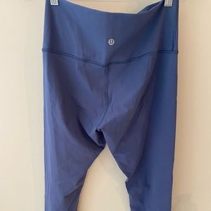 Lululemon leggings, size 8, blue
